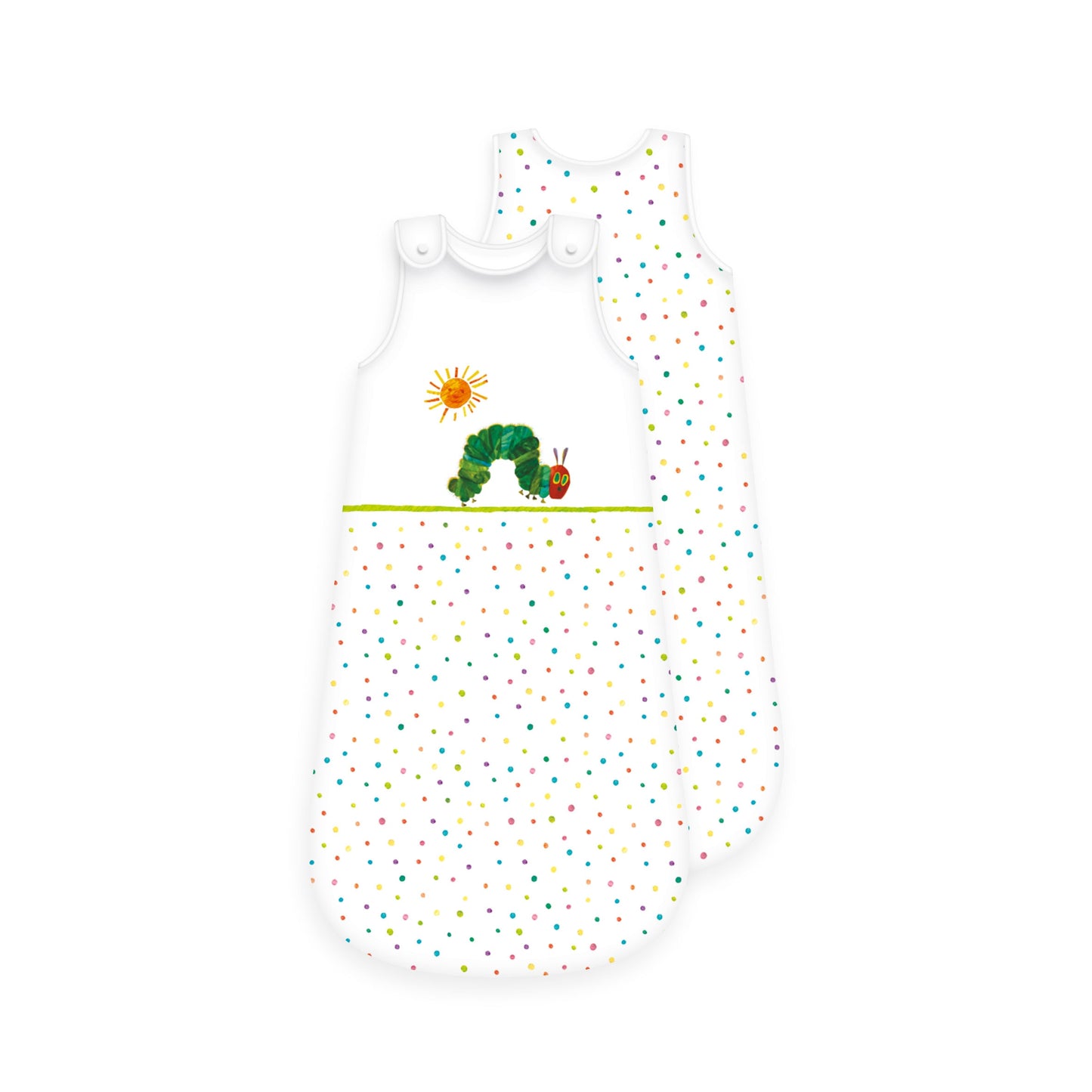 Herding Raupe Nimmersatt Baby-Schlafsack 90 cm bunt