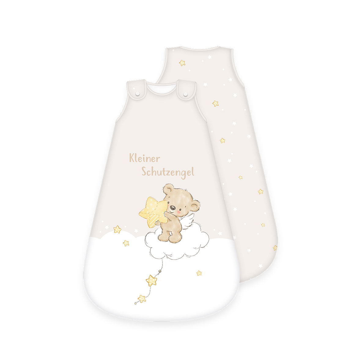 Herding Baby-Schlafsack Kleiner Schutzengel 90 cm beige – Livingstudios