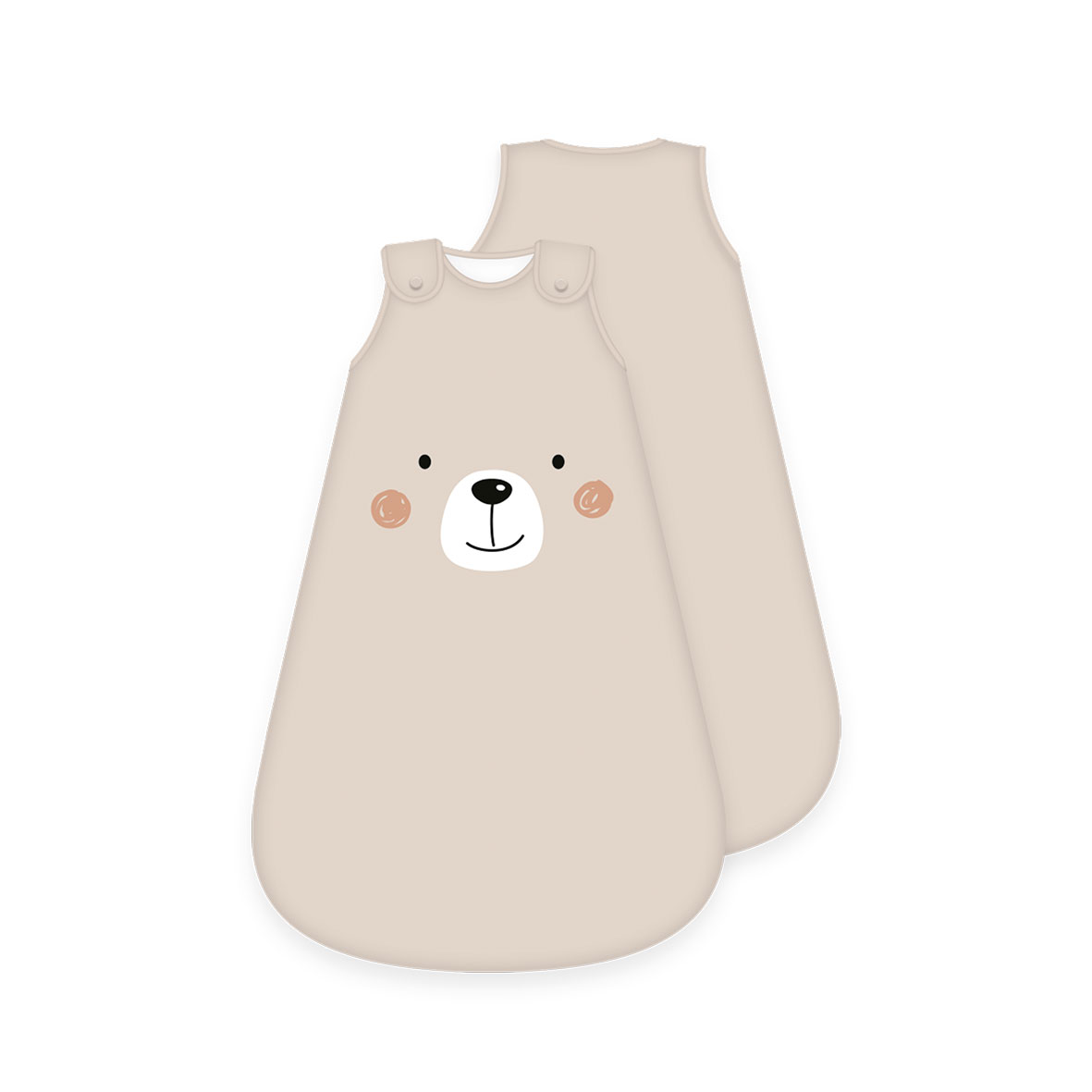 baby best schlafsack Herding Baby-Schlafsack Little Bear 90 cm beige – Livingstudios