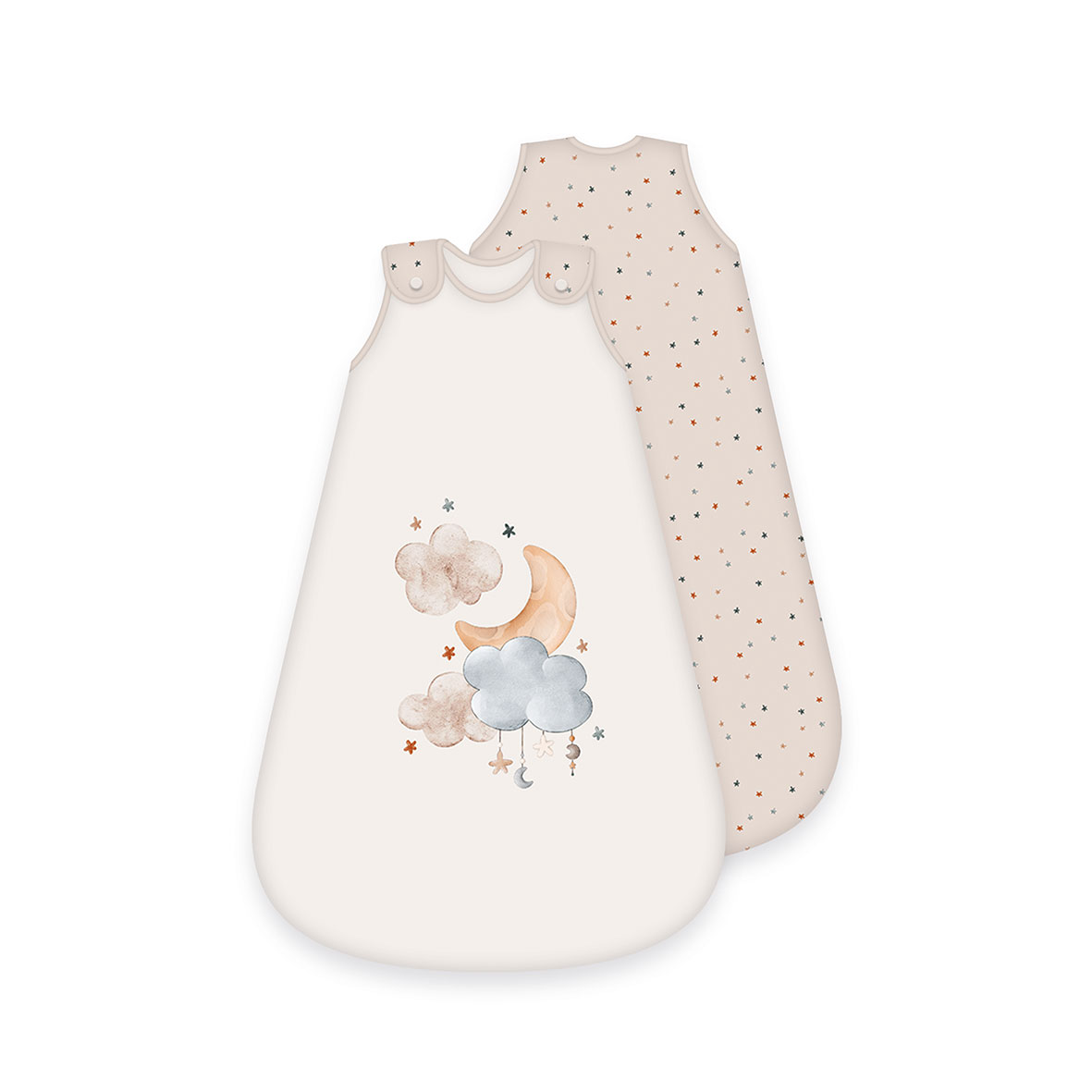 Herding Moon and Stars Baby-Schlafsack 90 cm rosa