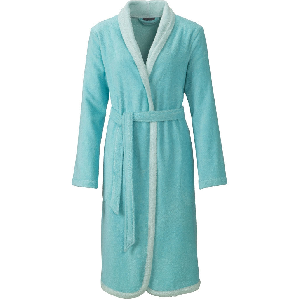 Egeria Calea Damen Schalkragenmantel hell türkis M