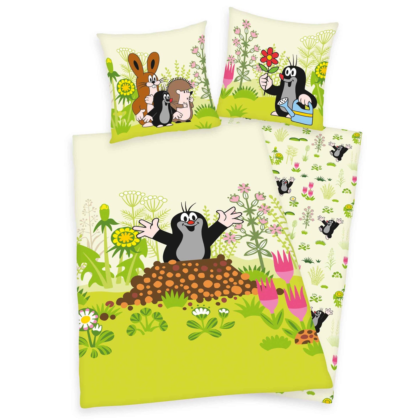 Herding Renforcé Bettwäsche Der kleine Maulwurf 135/200 cm bunt