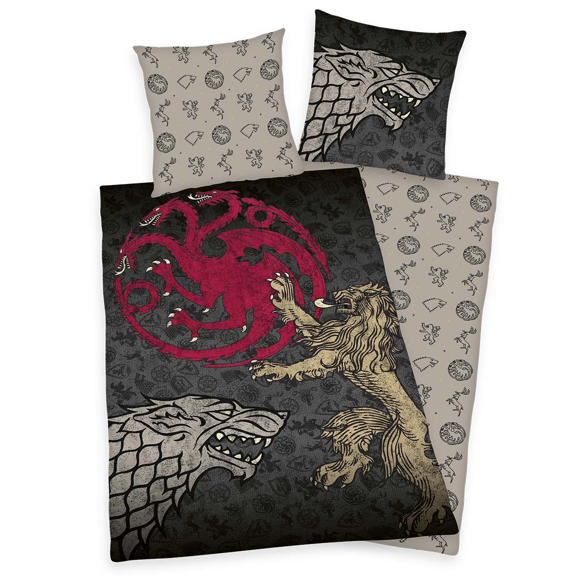 Herding Renforcé Bettwäsche Game of Thrones 135/200 cm bunt