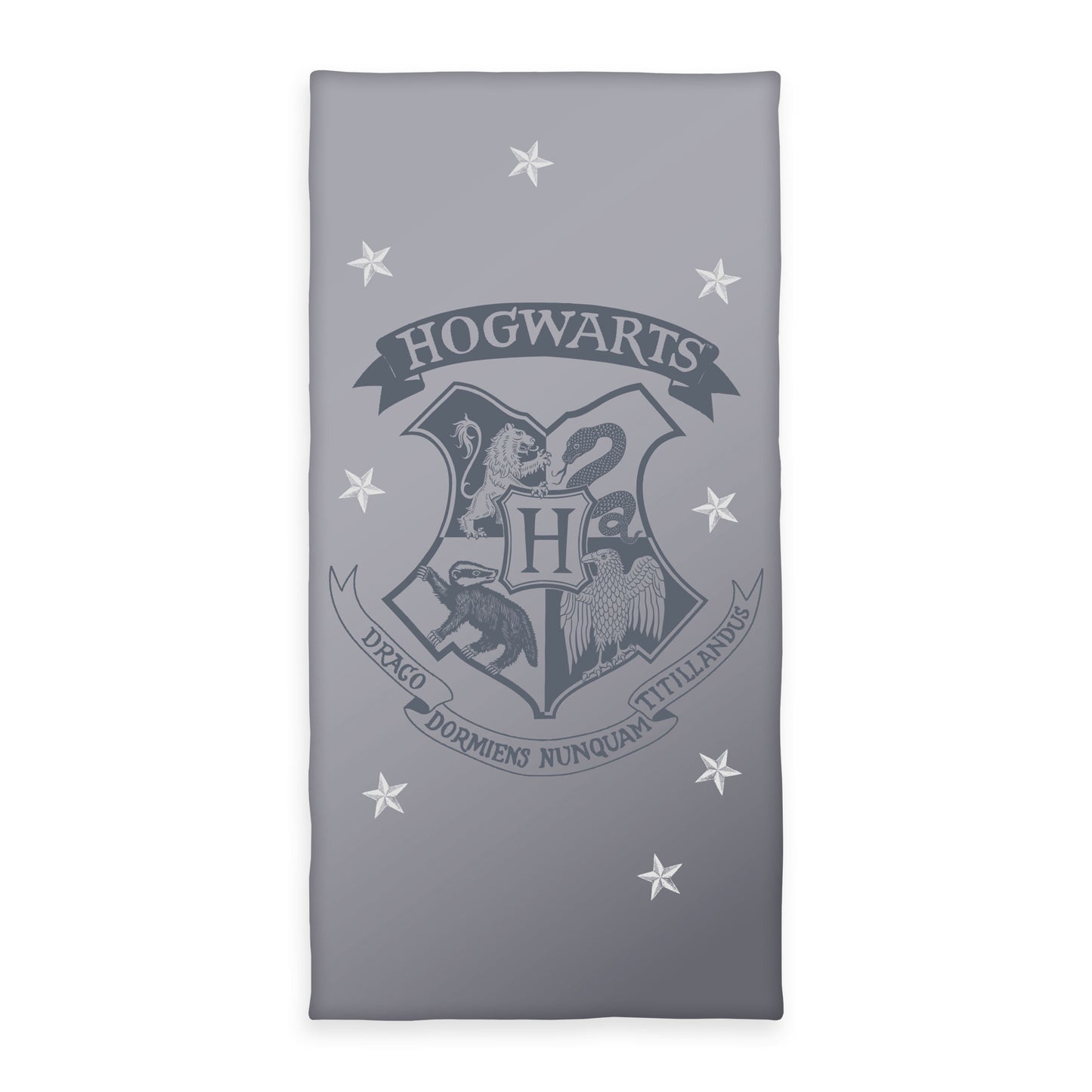 Herding Harry Potter Velourstuch grau - Aktion bunt