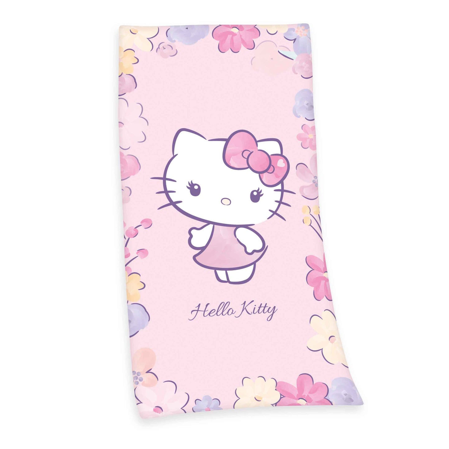 Herding Hello Kitty Velourstuch bunt