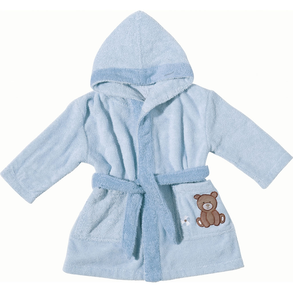 Egeria Babybademantel Teddybear sky 104