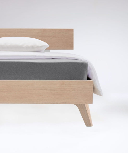 fleuresse Flauschjersey Spannbettlaken 100x200 steingrau