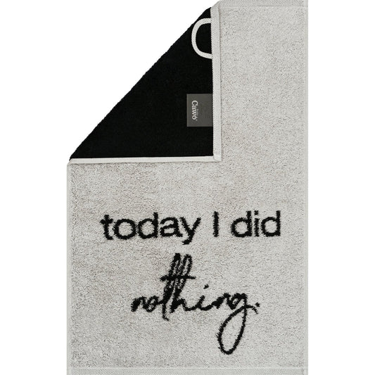 Cawö Gästetuch Postcard Towels today I did nothing