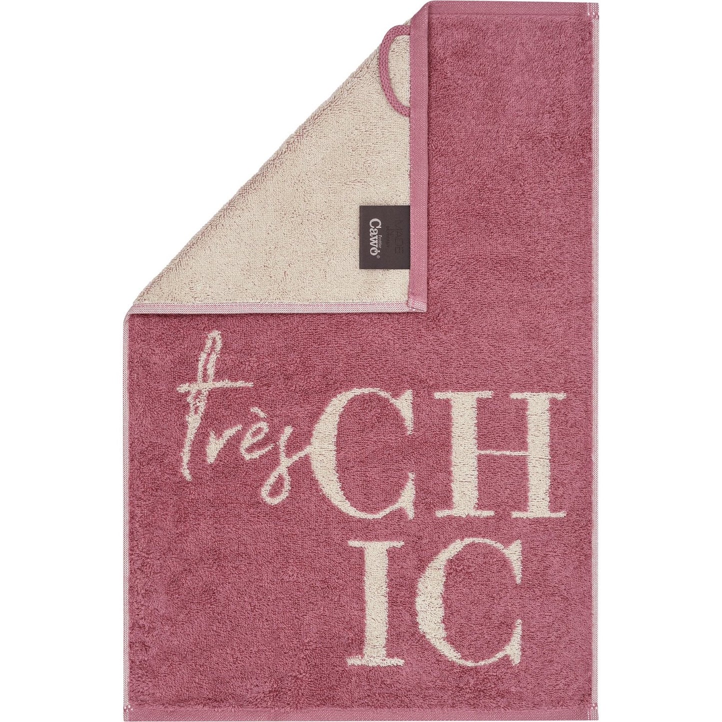 Cawö Gästetuch Postcard Towels très chic