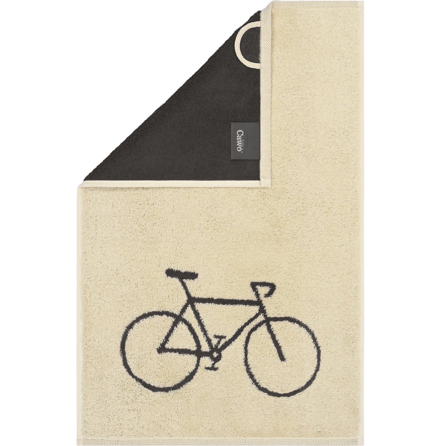 Cawö Gästetuch Postcard Towels Bicycle
