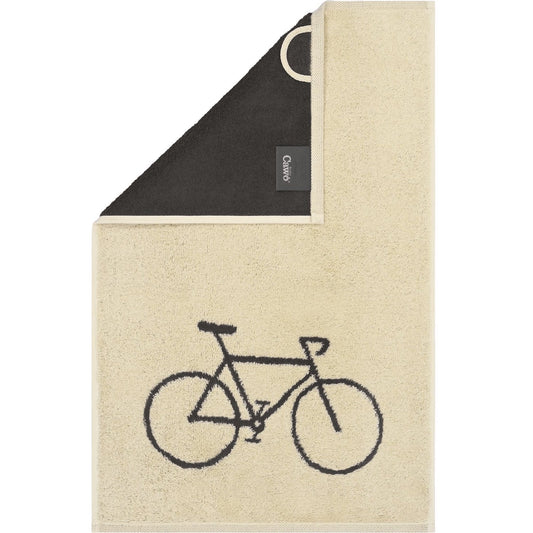 Cawö Gästetuch Postcard Towels Bicycle