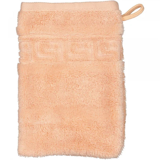 Cawö Waschhandschuh Noblesse 1001 lachs