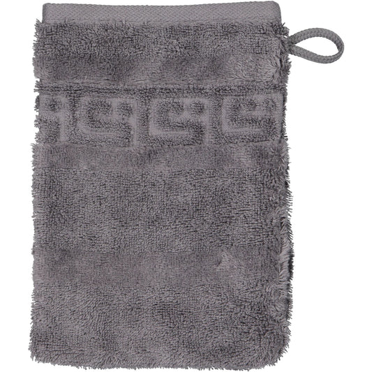 Cawö Waschhandschuh Noblesse 1001 anthrazit