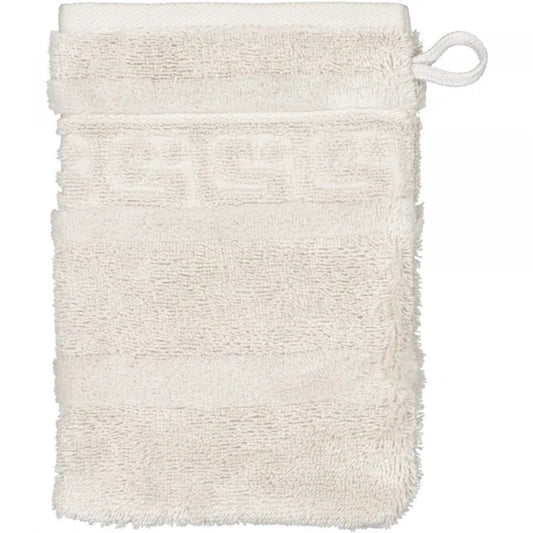 Cawö Waschhandschuh Noblesse 1001 silber