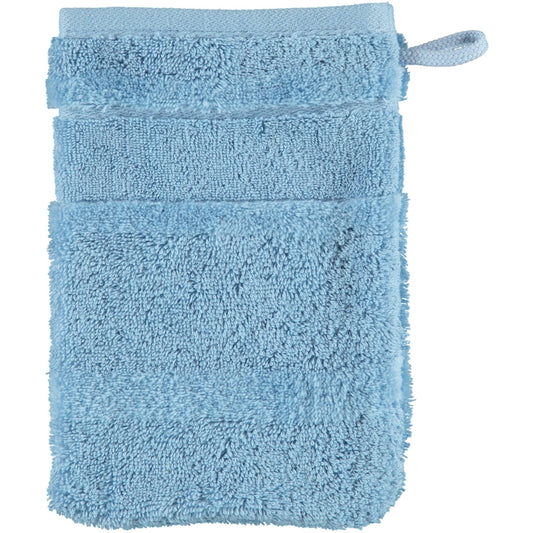 Cawö Waschhandschuh Noblesse 1002 sky