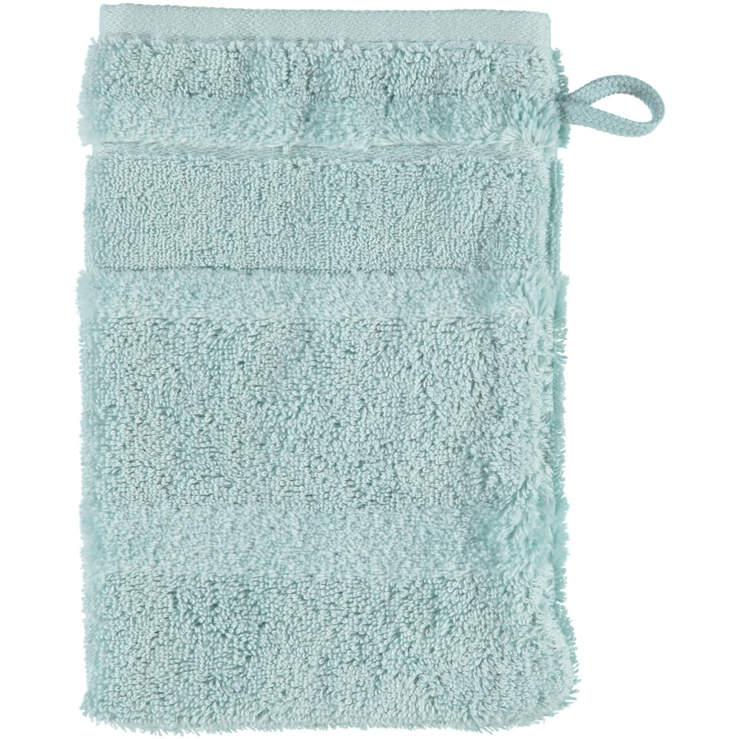 Cawö Waschhandschuh Noblesse 1002 seegrün