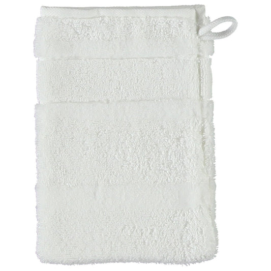 Cawö Waschhandschuh Noblesse 1002 weiß