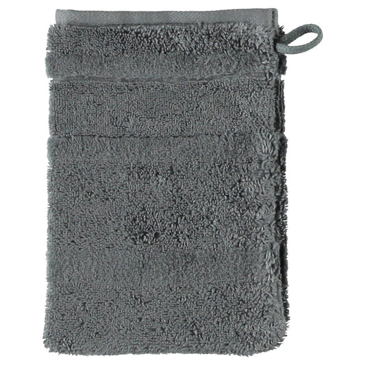 Cawö Waschhandschuh Noblesse 1002 anthrazit