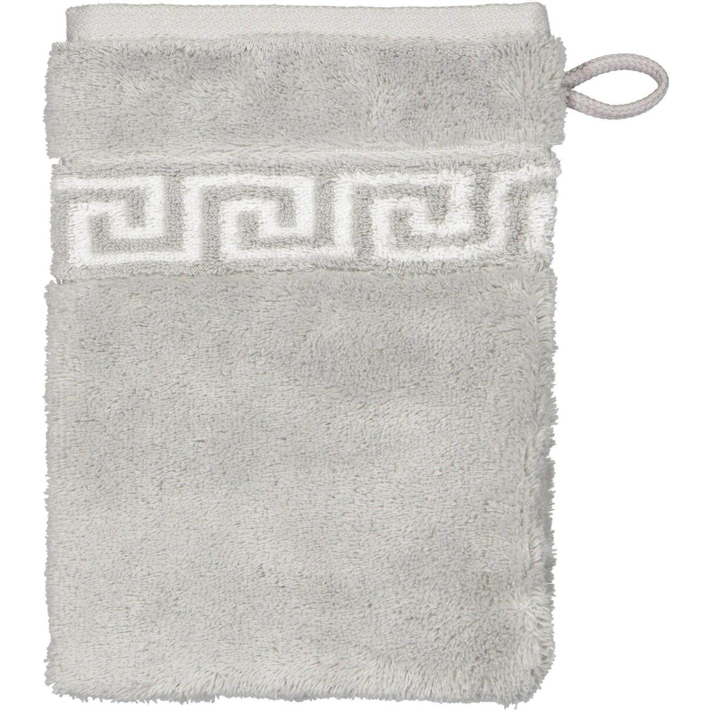 Cawö Waschhandschuh Noblesse Duo 1003 platin