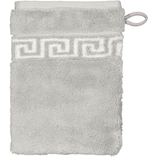 Cawö Waschhandschuh Noblesse Duo 1003 platin