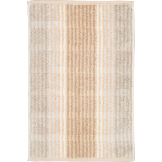 Cawö Gästetuch Cashmere Streifen 1056 sand