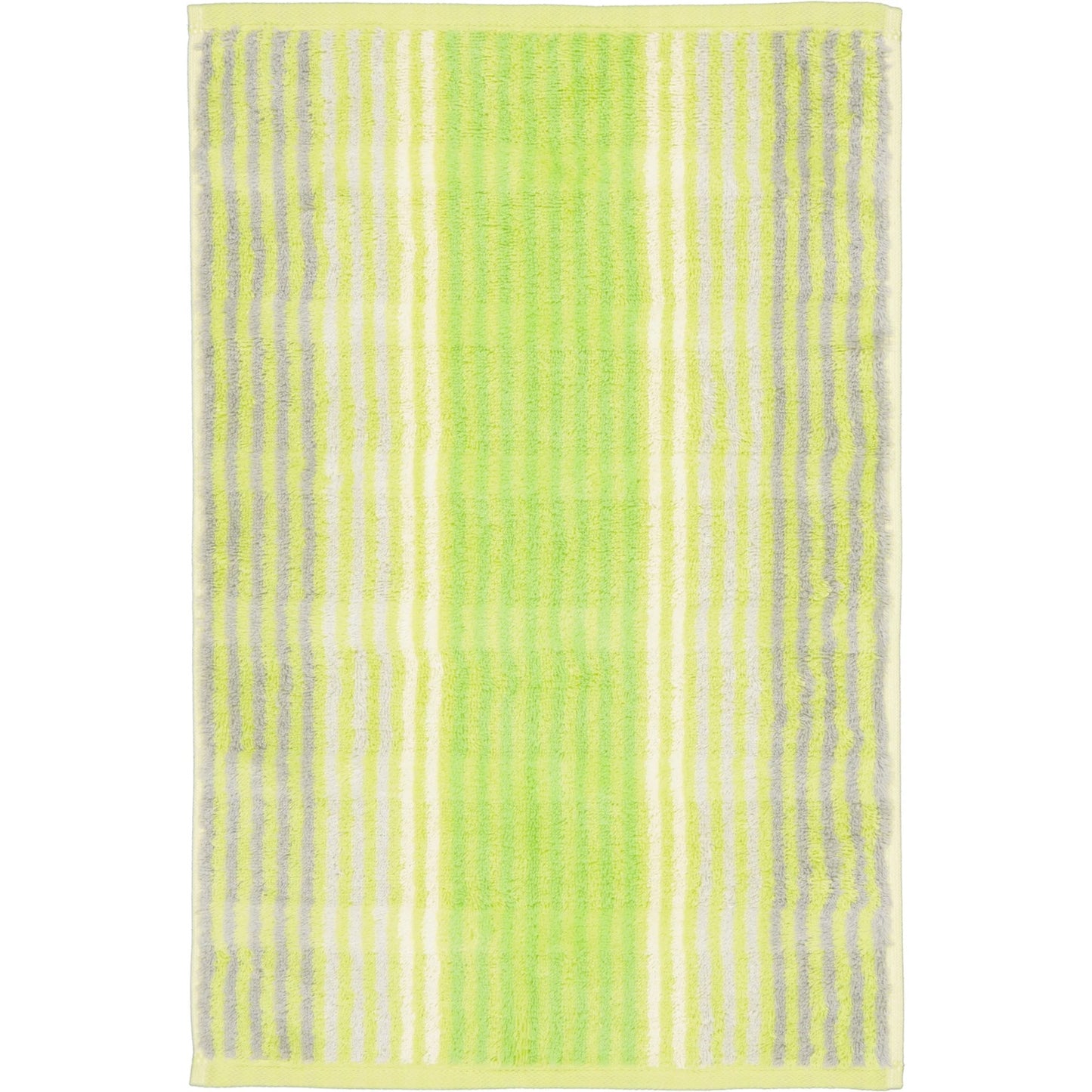 Cawö Gästetuch Cashmere Streifen 1056 kiwi