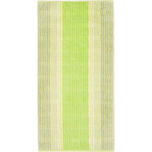 Cawö Duschtuch Cashmere Streifen 1056 kiwi