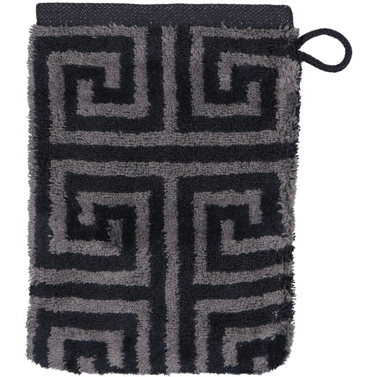 Cawö Waschhandschuh Noblesse Elegance 1088 anthrazit