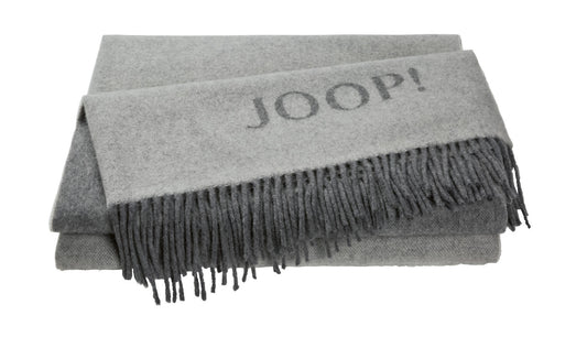 JOOP! Plaid Fine-Doubleface 130x180 cm graphit-schiefer