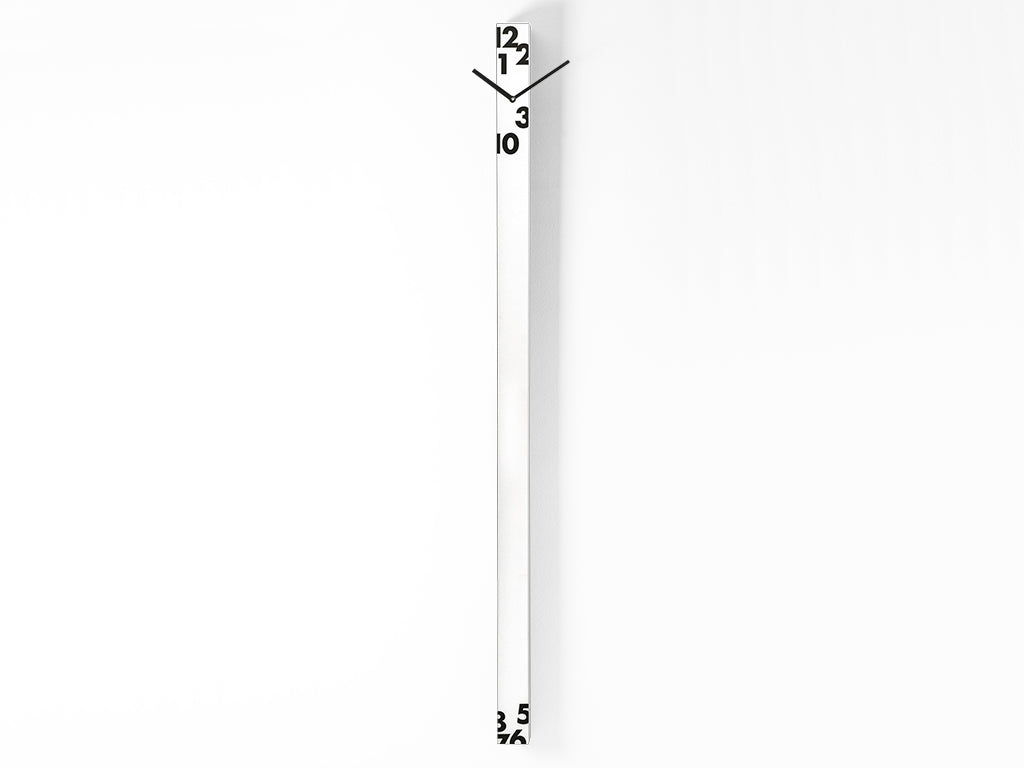 Progetti Wanduhr IlTempoString white vertikal
