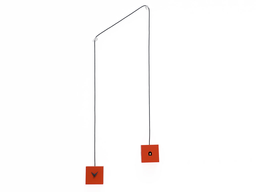 Progetti Wanduhr TuTu red