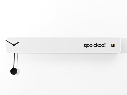 Progetti Wanduhr q02 white