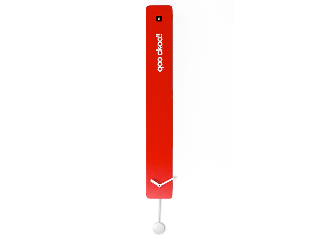 Progetti Wanduhr q02 red