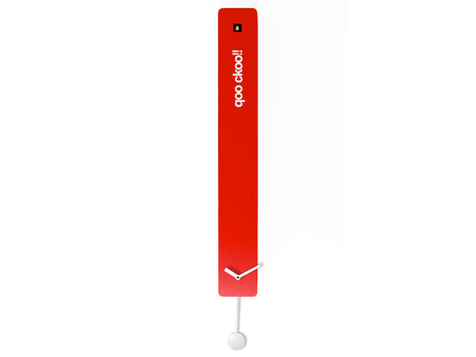 Progetti Wanduhr q02 red