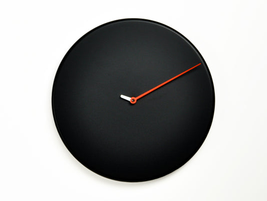 Progetti Wanduhr Less black