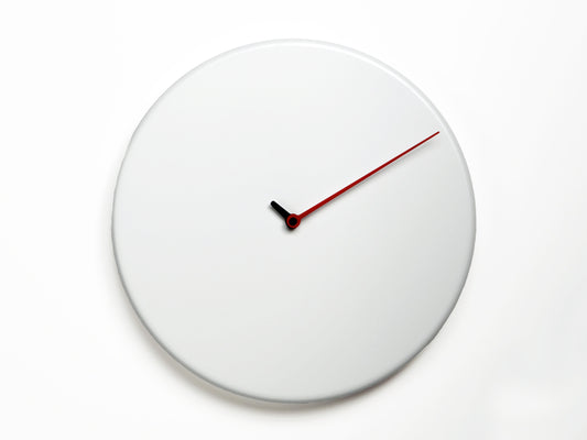 Progetti Wanduhr Less white