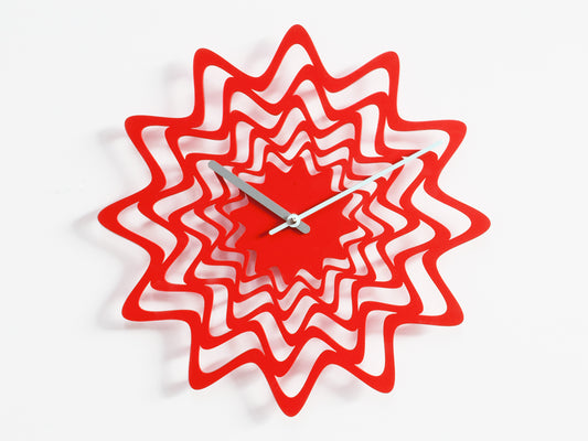 Progetti Wanduhr Flux red
