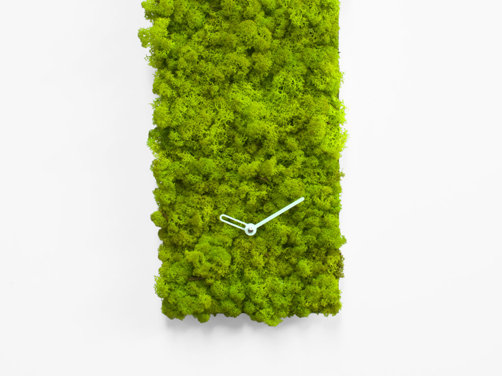 Progetti Wanduhr Clock_Circle green