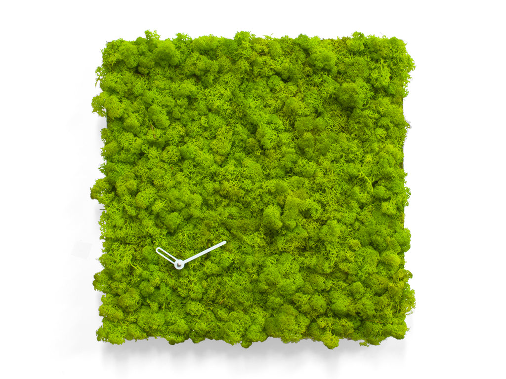 Progetti Wanduhr Clock_Circle green