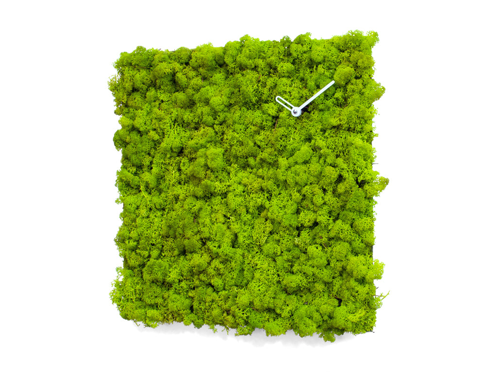 Progetti Wanduhr Clock_Circle green