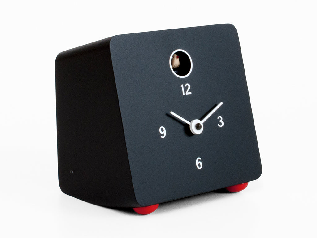 Progetti Wanduhr Fido black