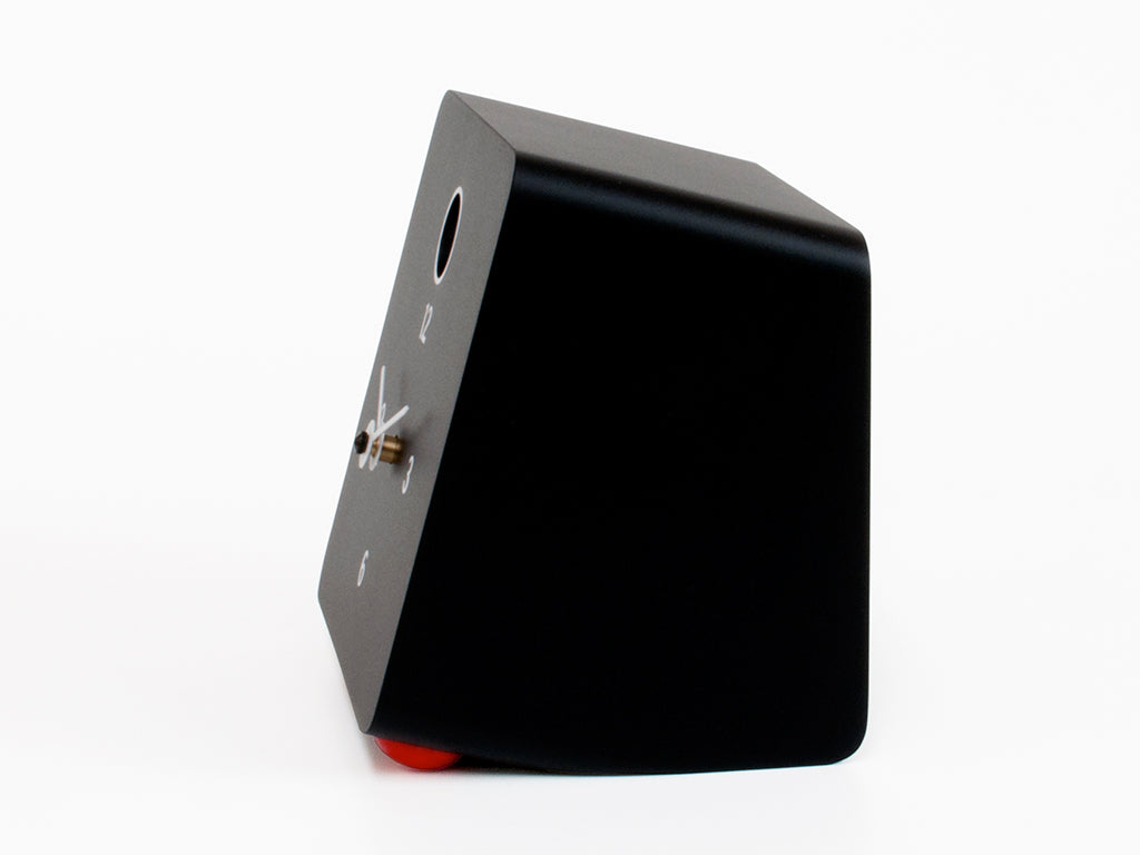 Progetti Wanduhr Fido black