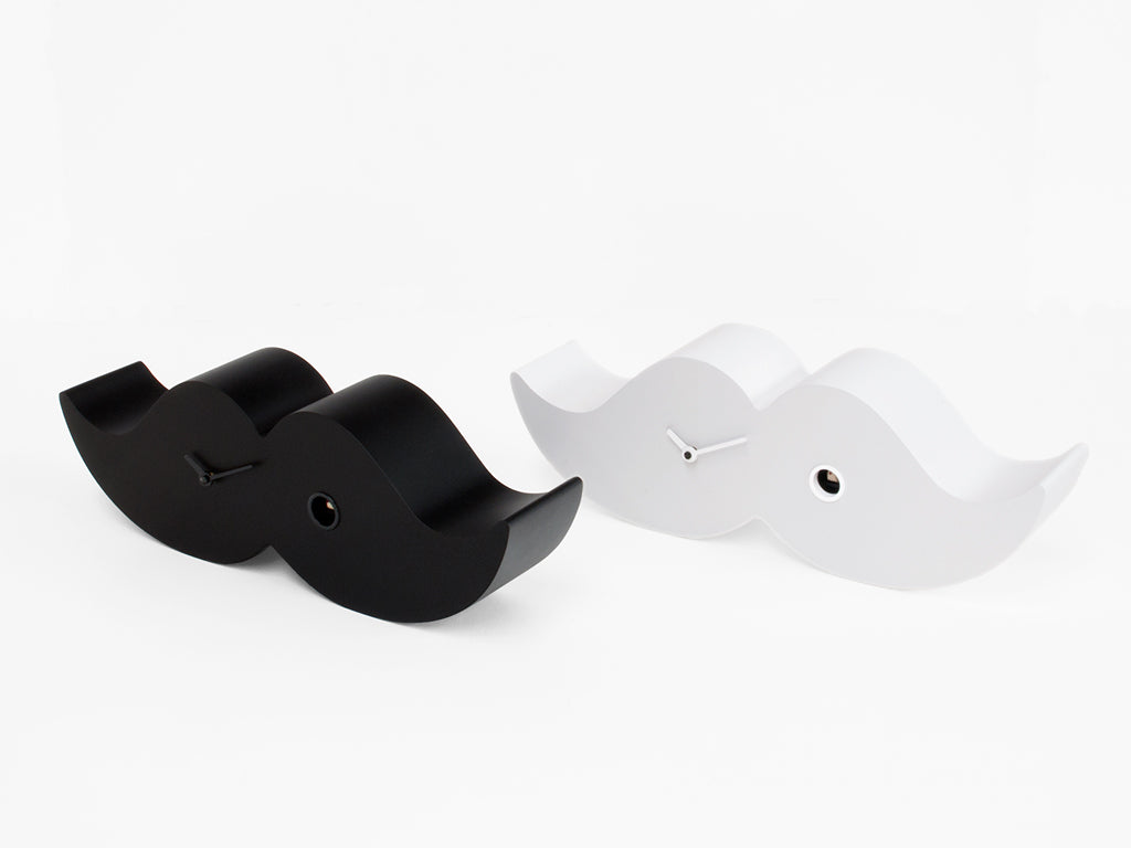 Progetti Wanduhr Dandy black