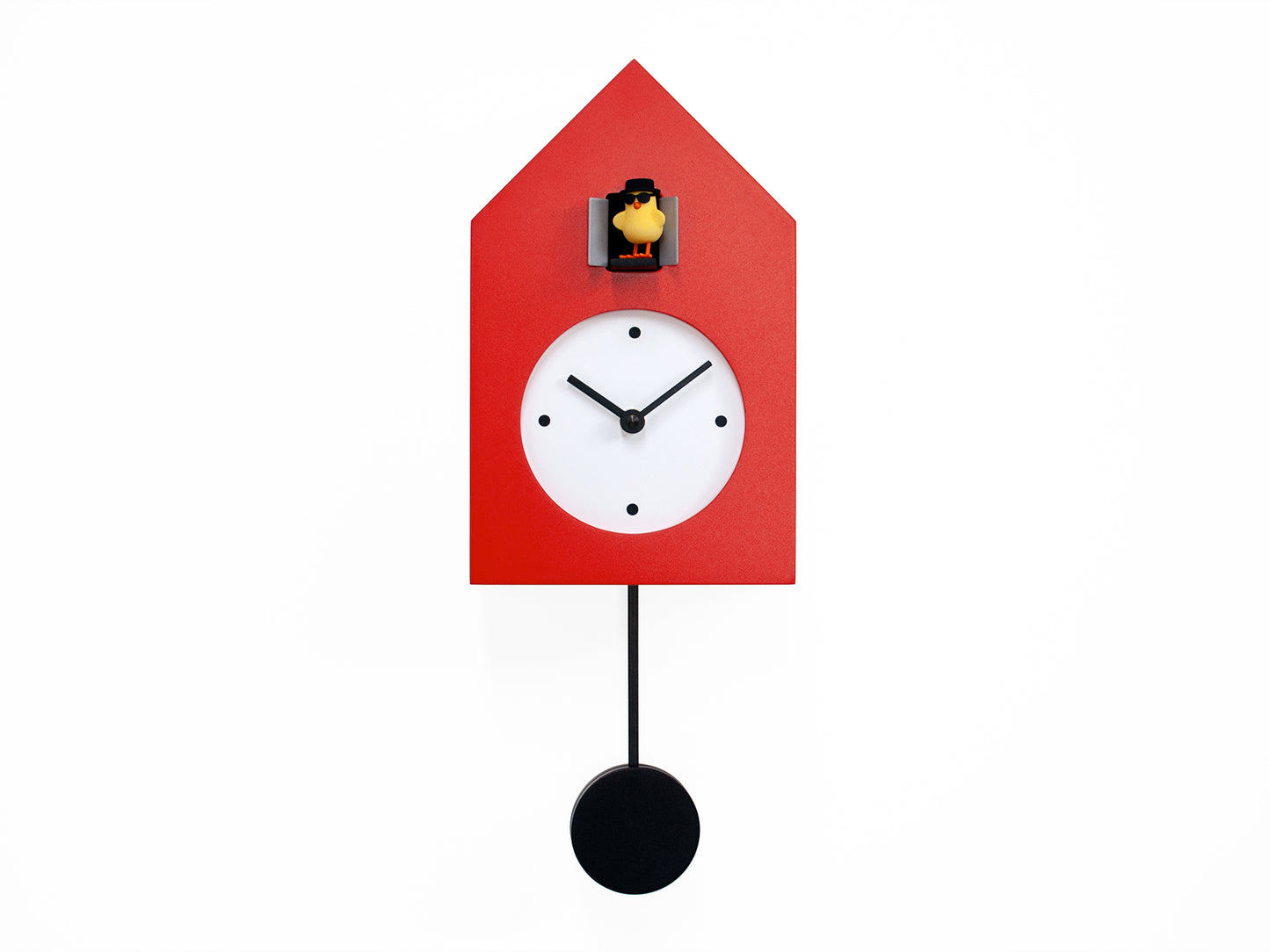 Progetti Wanduhr Freebird red