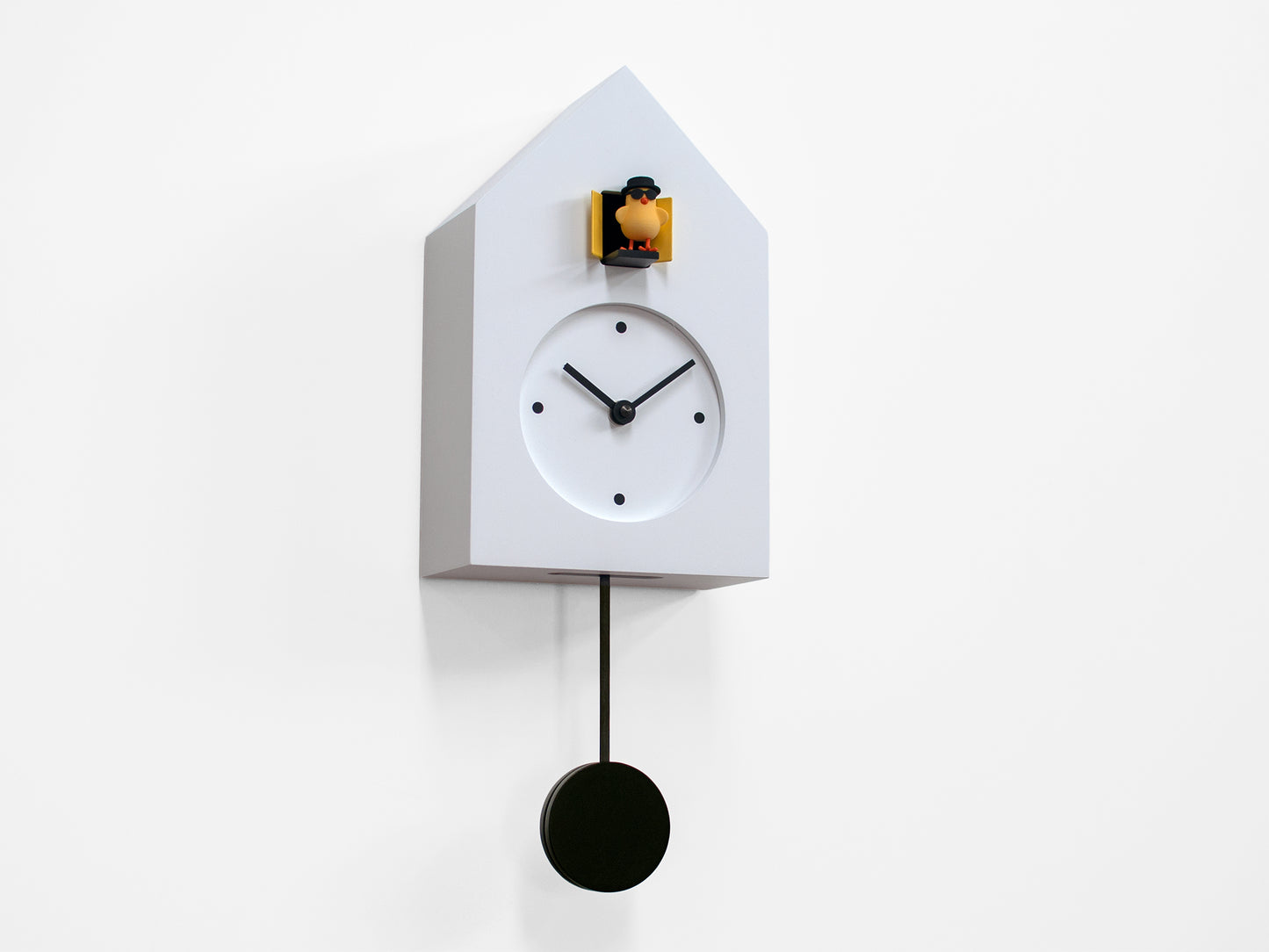 Progetti Wanduhr Freebird white