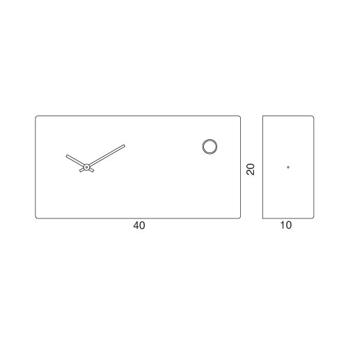 Progetti Wanduhr Serie speciale del Trentennale special bronze