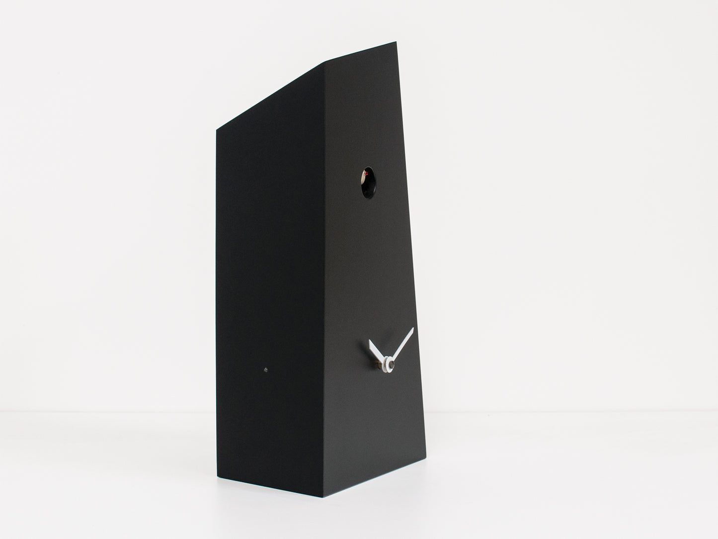Progetti Wanduhr Monolith black