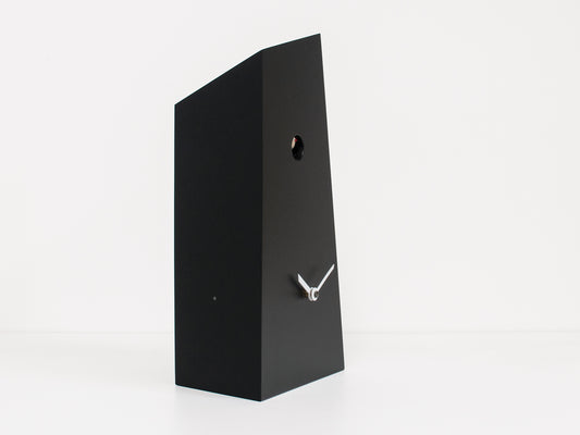 Progetti Wanduhr Monolith black