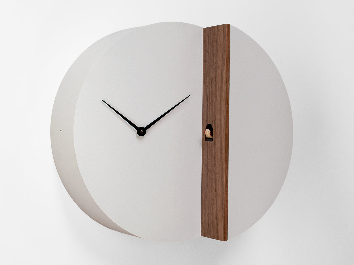 Progetti Wanduhr Peek-a-koo white