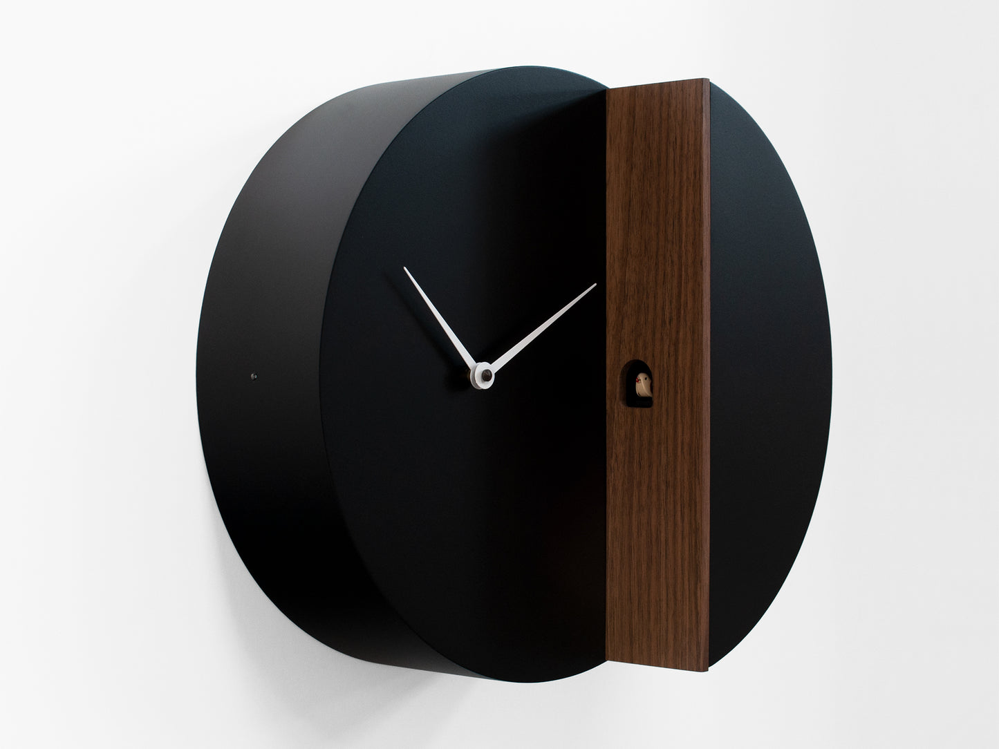 Progetti Wanduhr Peek-a-koo black